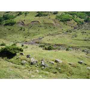 Click para ampliar. Pulsa en el nombre para ver la ficha. cromlech Barranco Mallo Blanco (HUESCA)