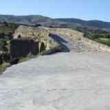 Click para ampliar. Acceso sur al puente de Valsordo.