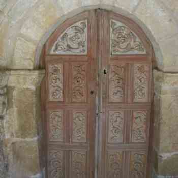 puerta iglesia Candaneda,León