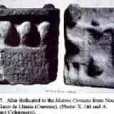 Click para ampliar. Buendía. ALtar de Nocelo da Pena(Ourense).