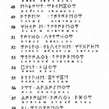 Click para ampliar. Pulsa en el nombre para ver la ficha. Transliteración Botorrita III, 
Col I, 40-60 y Col II 1-3