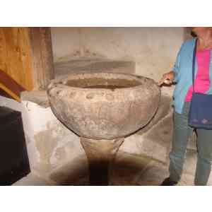 Click para ampliar. Pulsa en el nombre para ver la ficha. Pila bautismalTameirón.