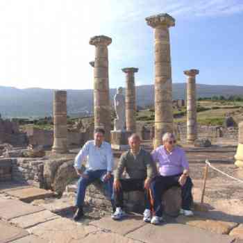 Click para ampliar. Pulsa en el nombre para ver la ficha. Columnas de la Basílica, o Palacio de Justicia.