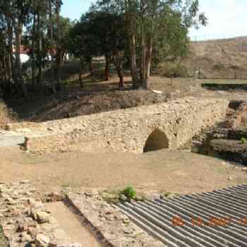 Click para ampliar. Pulsa en el nombre para ver la ficha. Miróbriga, Portugal - Ponte romana