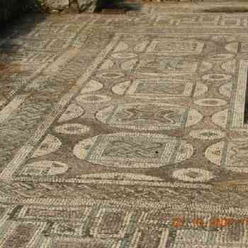 Click para ampliar. Pulsa en el nombre para ver la ficha. Cerro da Vila, Portugal - Entrada da villa em mosaico