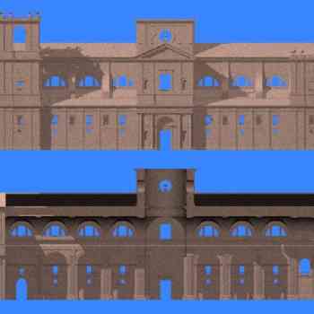 Click para ampliar. Pulsa en el nombre para ver la ficha. Exterior e interior de la Catedral de Valladolid