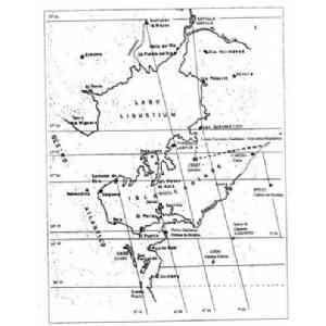 Click para ampliar. Pulsa en el nombre para ver la ficha. Ptolomeo: costa de Cádiz