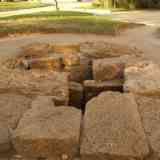 Click para ampliar. NECROPOLIS DE GADIR (Cadiz).Tumbas de cistas de piedra ostionera
