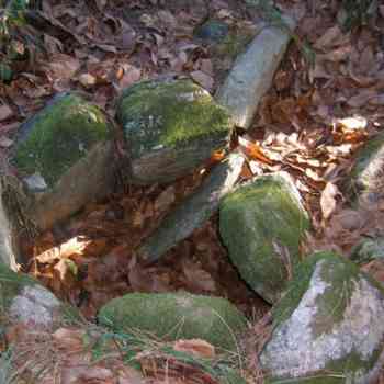 Click para ampliar. Pulsa en el nombre para ver la ficha. Megalito-Candeán. Mámoa II Chán dos Touciños