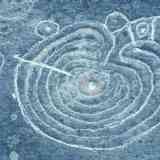 Click para ampliar. Petroglifo-Pedra do Laberinto de Mogor