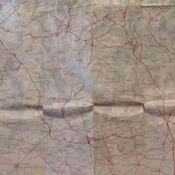 Click para ampliar. Pulsa en el nombre para ver la ficha. Rutas romanas sureste de Cuenca 2