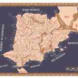 Click para ampliar. Mapa Iberia Ptolomeo (s. II d. C)