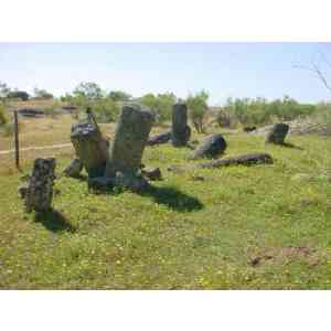 Click para ampliar. Pulsa en el nombre para ver la ficha. Depósito de miliarios en la Vía de la Plata