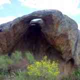 Click para ampliar. Gran roca con taffoni