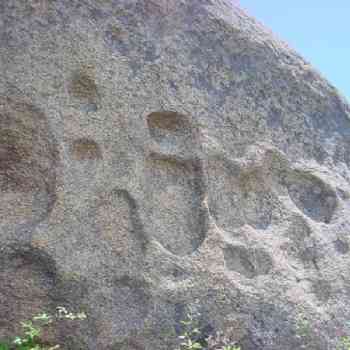 Click para ampliar. Pulsa en el nombre para ver la ficha. Superficie con alvéolos erosivos