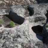 Click para ampliar. Depresión con canales de desagüe