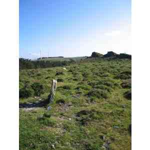 Click para ampliar. Pulsa en el nombre para ver la ficha. Mojón en el camino (Pena Faladora)