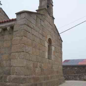 Click para ampliar. Pulsa en el nombre para ver la ficha. Ábside de San Tirso de Oseiro (Arteixo). Coruña.