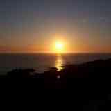 Click para ampliar. Puesta de sol en la Punta do Roncudo