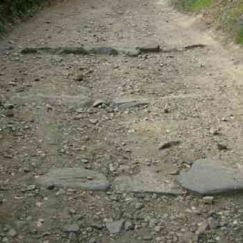 Click para ampliar. Pulsa en el nombre para ver la ficha. Calzada romana. El Calabacino. Huelva.
