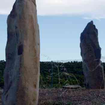 Megalitos del Algarve: Menhires de Lavajos (Alcoutim PT).
