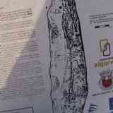 Click para ampliar. Menhires de Lavajos (Alcoutim PT): mapa de grabados.