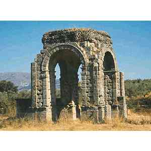 Click para ampliar. Pulsa en el nombre para ver la ficha. Arco de Cáparra