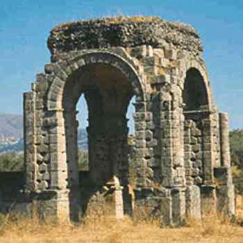 Click para ampliar. Pulsa en el nombre para ver la ficha. Arco de Cáparra