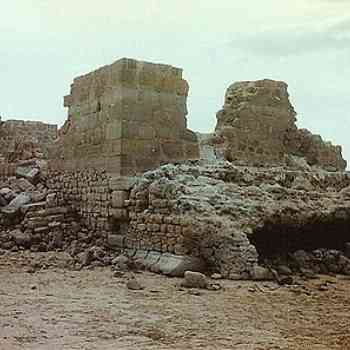Augustóbriga. Templo de la curia romana.