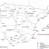 Click para ampliar. Divisiones administrativas Hispania Bajo Imperio