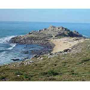 Click para ampliar. Pulsa en el nombre para ver la ficha. Baroña. Castro. Vista General.