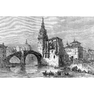 Click para ampliar. Pulsa en el nombre para ver la ficha. Bilbao. La iglesia de san Antón.