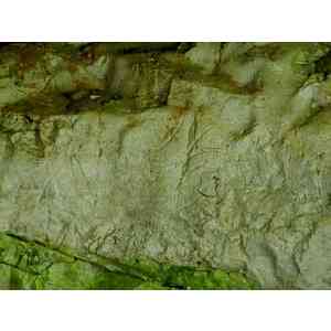 Click para ampliar. Pulsa en el nombre para ver la ficha. Cueva de chufín. Panel de los grabados. 4