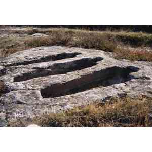 Click para ampliar. Pulsa en el nombre para ver la ficha. Necrópolis de Corvio