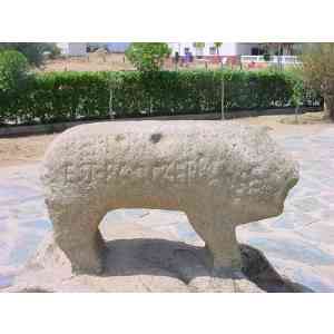 Click para ampliar. Pulsa en el nombre para ver la ficha. Verraco de Villar del Pedroso (Cáceres)