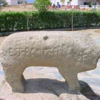 Click para ampliar. Pulsa en el nombre para ver la ficha. Verraco de Villar del Pedroso (Cáceres)