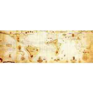 Click para ampliar. Pulsa en el nombre para ver la ficha. MAPA PIRI REIS - 1 -