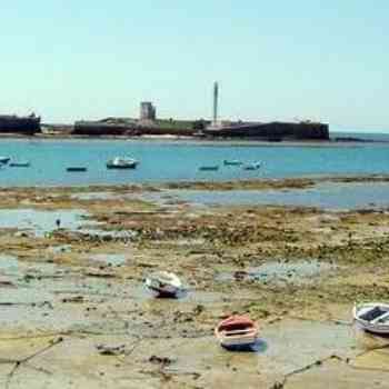 Click para ampliar. Pulsa en el nombre para ver la ficha. Cádiz: Castillo de San Sebastián