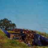 Click para ampliar. Badajoz - Dólmen Granja del Toriñuelo - Reconstrucción