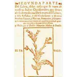 Click para ampliar. Pulsa en el nombre para ver la ficha. Libro de Monardes