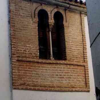 Click para ampliar. Pulsa en el nombre para ver la ficha. Llerena: casa mudéjar de la calle Bodegones.