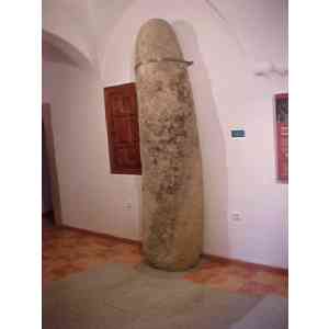 Click para ampliar. Pulsa en el nombre para ver la ficha. Menhir de Quintana de la Serena (Badajoz)