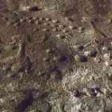 Click para ampliar. Cueva de  la Santa Cruz, cazoletas 2-Soria