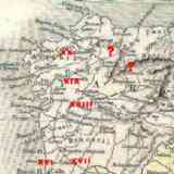 Click para ampliar. Vías de la Gallaecia Romana