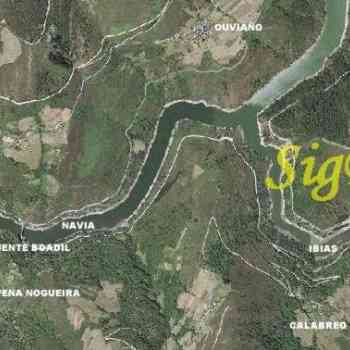 Click para ampliar. Pulsa en el nombre para ver la ficha. Pons Naviae. Foto Aerea