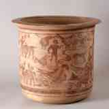 Click para ampliar. Celtíberos 2005. Kalathos del arado