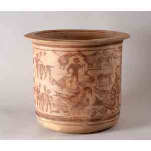 Click para ampliar. Pulsa en el nombre para ver la ficha. Celtíberos 2005. Kalathos del arado