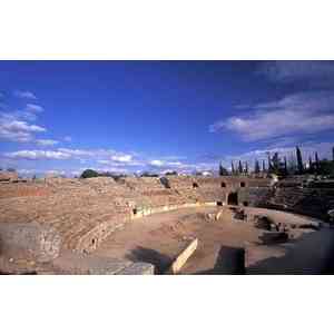 Click para ampliar. Pulsa en el nombre para ver la ficha. Arena del anfiteatro emeritense