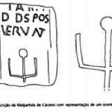 Click para ampliar. Tridente de Adaegina (Malpartida de Cáceres)