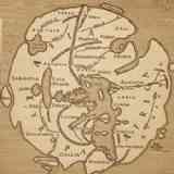 Click para ampliar. Orbis Terrarum (Orientación Este-Oeste)